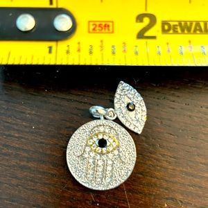 Hamsa & Evil Eye protection charm